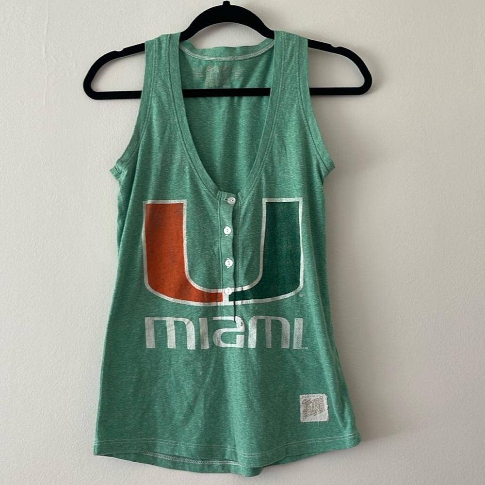 Green Miami Tank Top